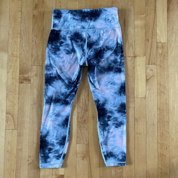 Athleta Elation 7/8 Ice Tye Dye Tights - Picture 4 of 8